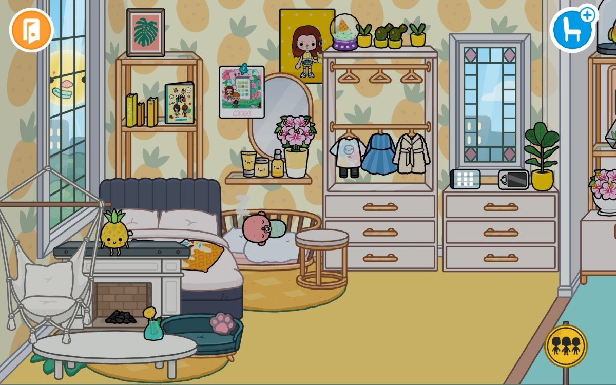 Идеи для комнаты в toca boca