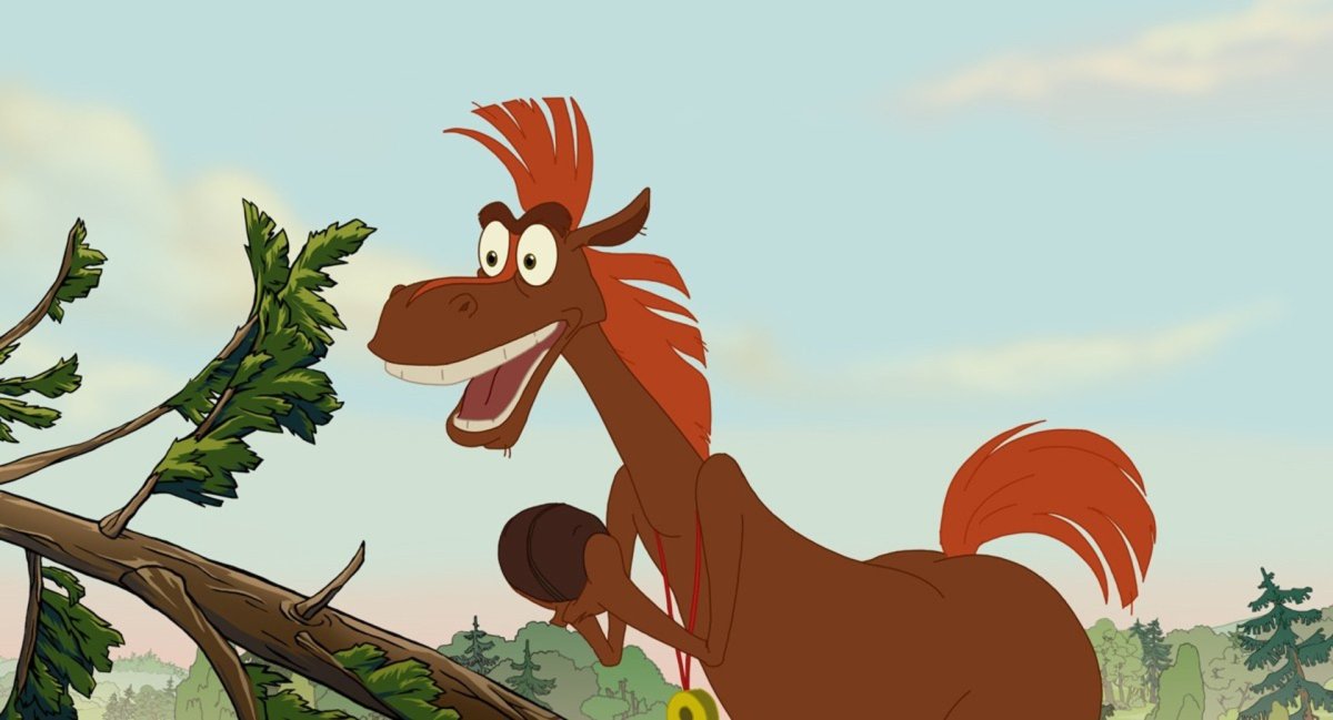 Конь Юлий и большие скачки Султан Рашид