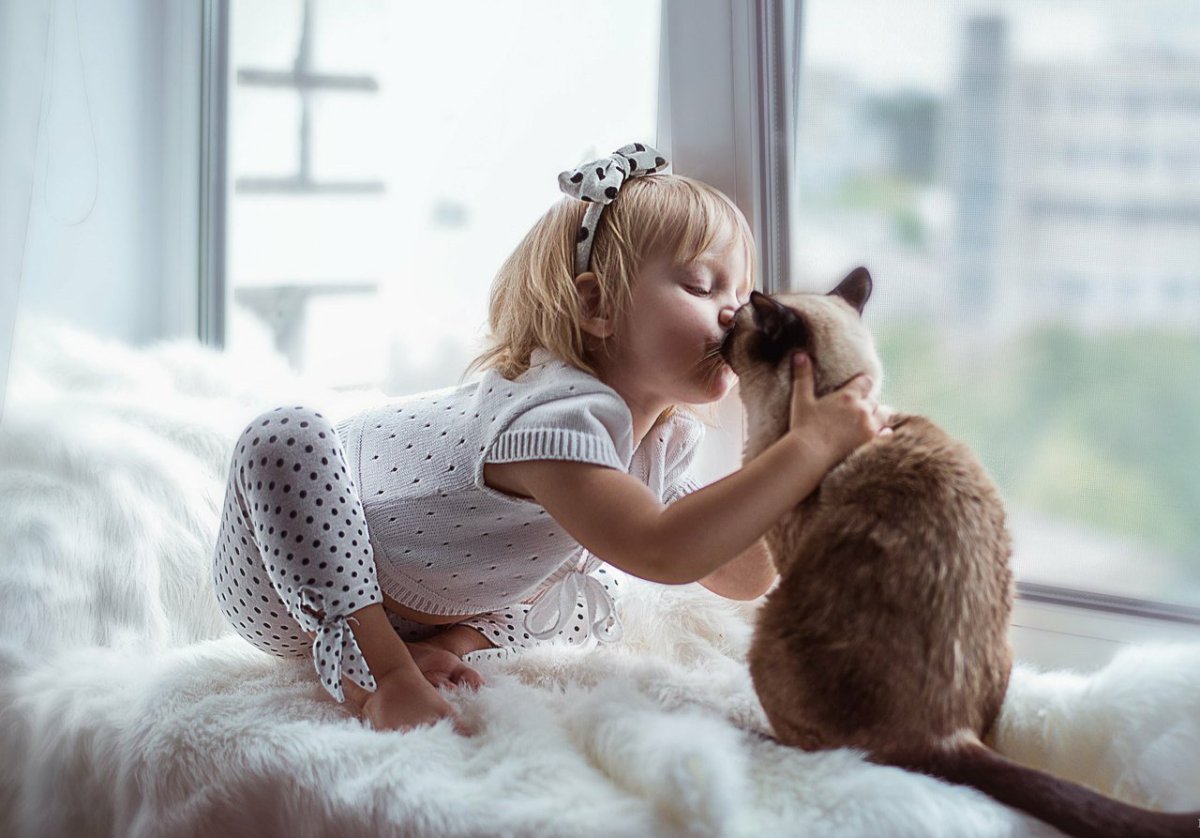 Открытки с добрым утром с детьми