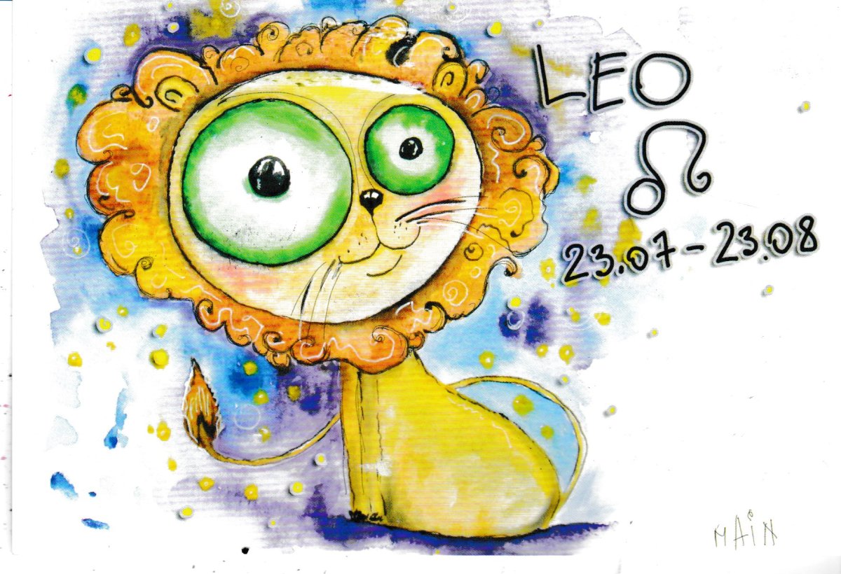 Лев для печати