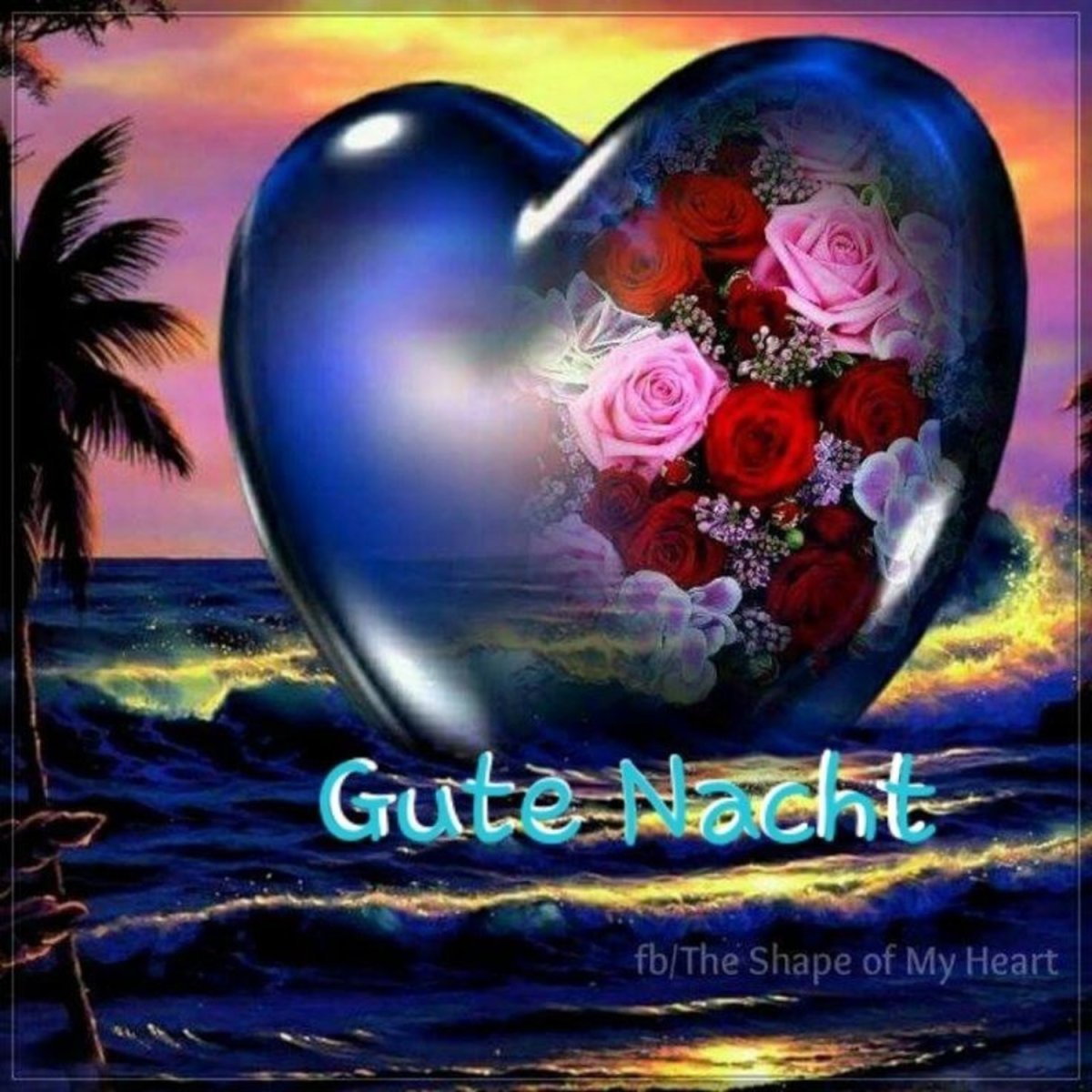 Спокойной ночи сердечки