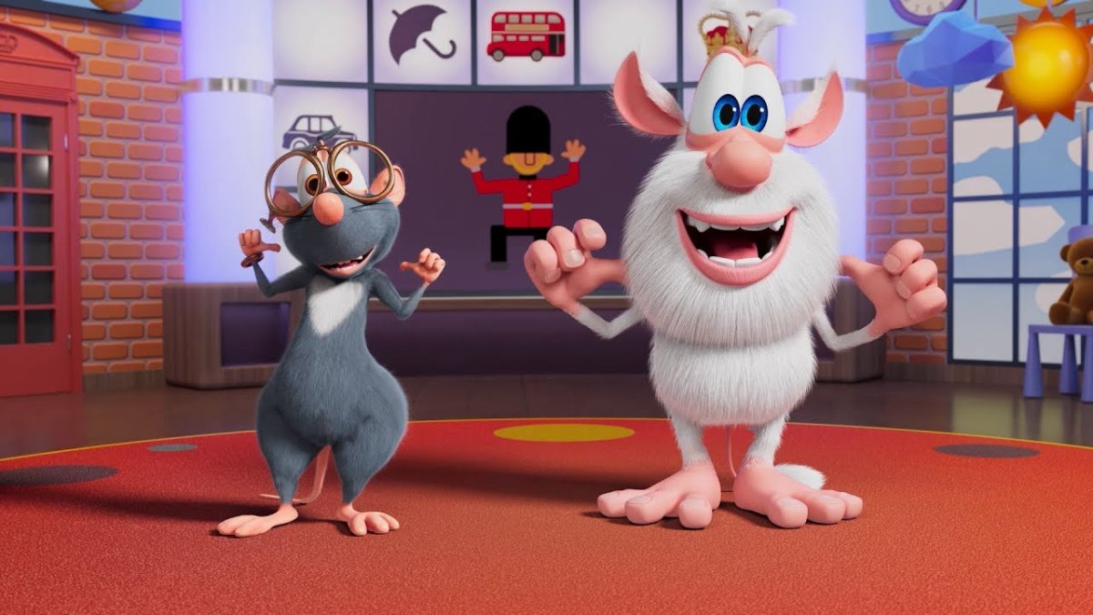 Герои мультика Буба