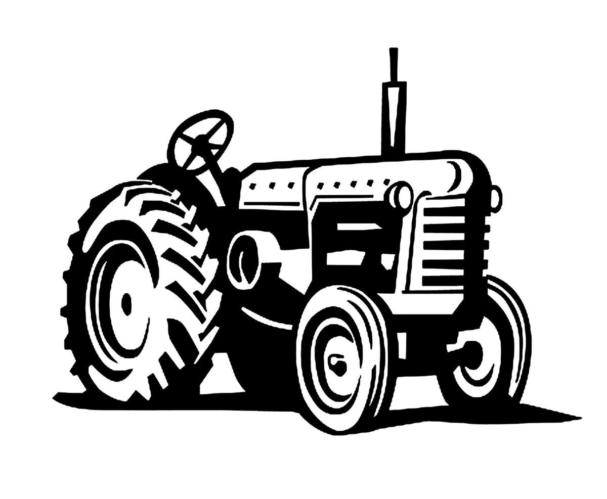 Трактор вектор