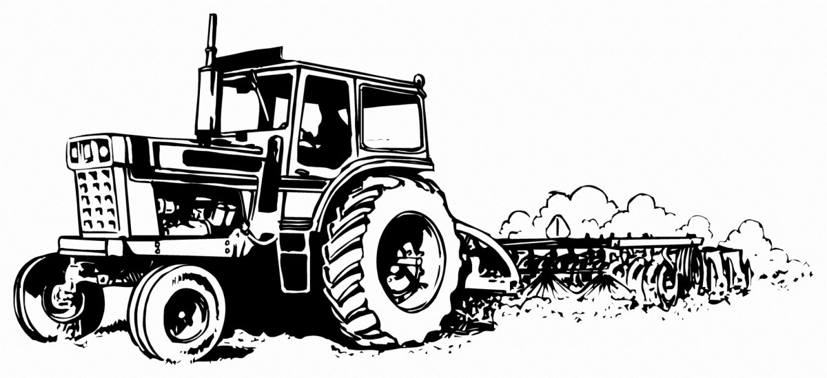 Трактор Графика