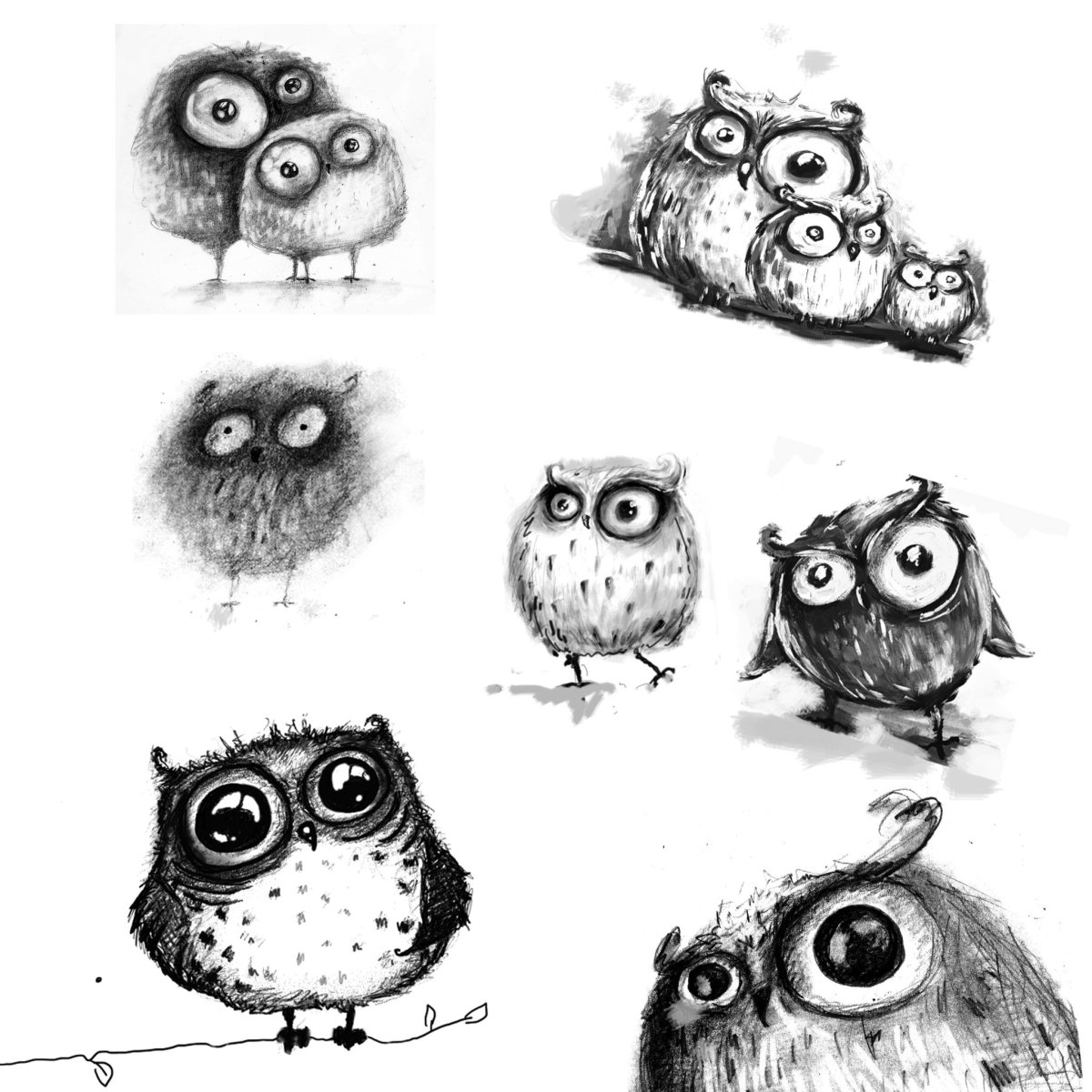 Рисунки котов смешные для срисовки