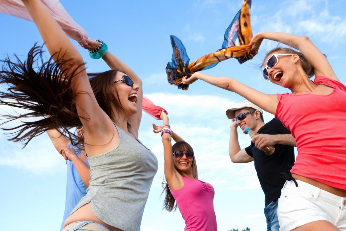 Веселье на море