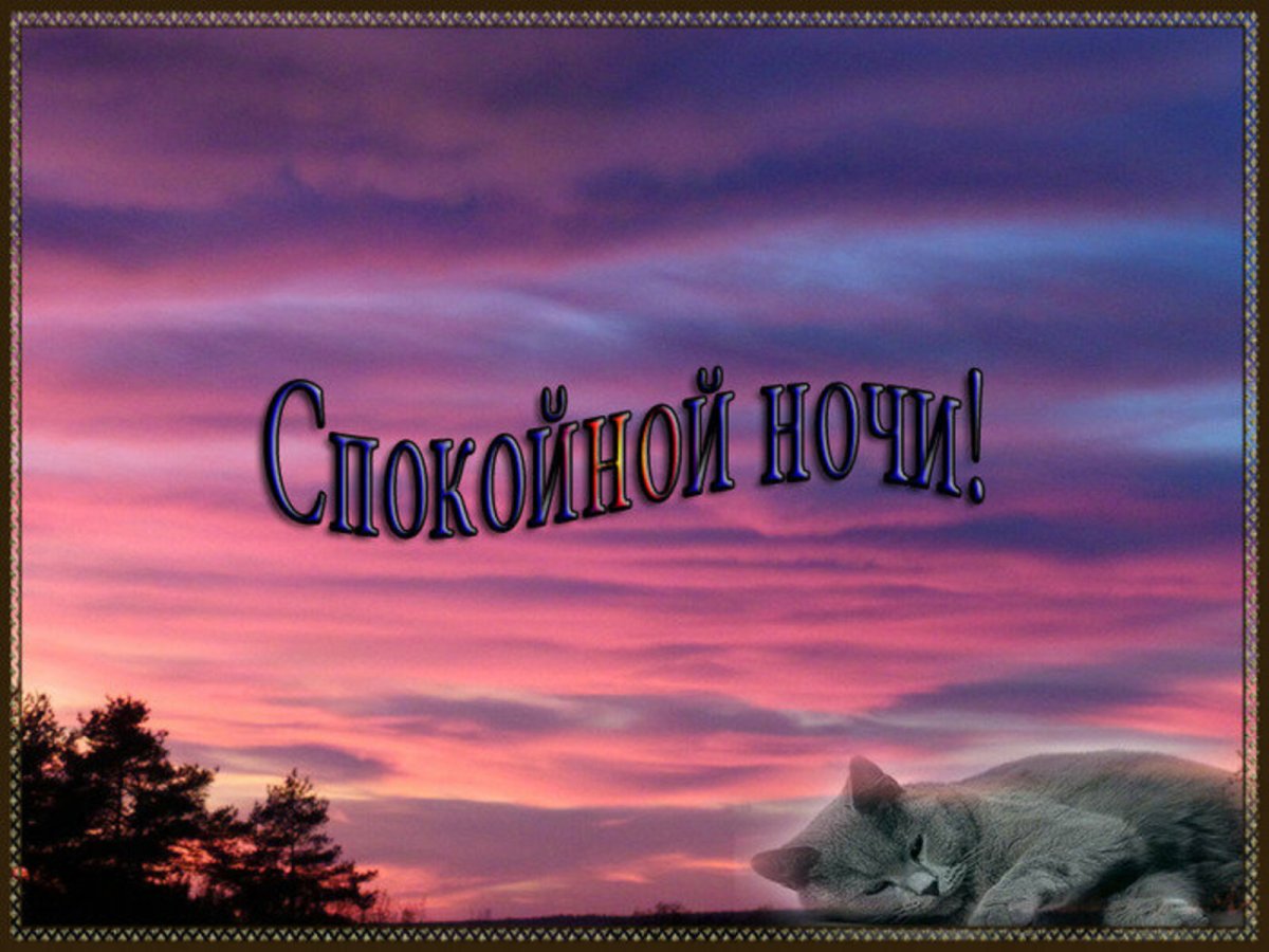 Доброй ночи до завтра