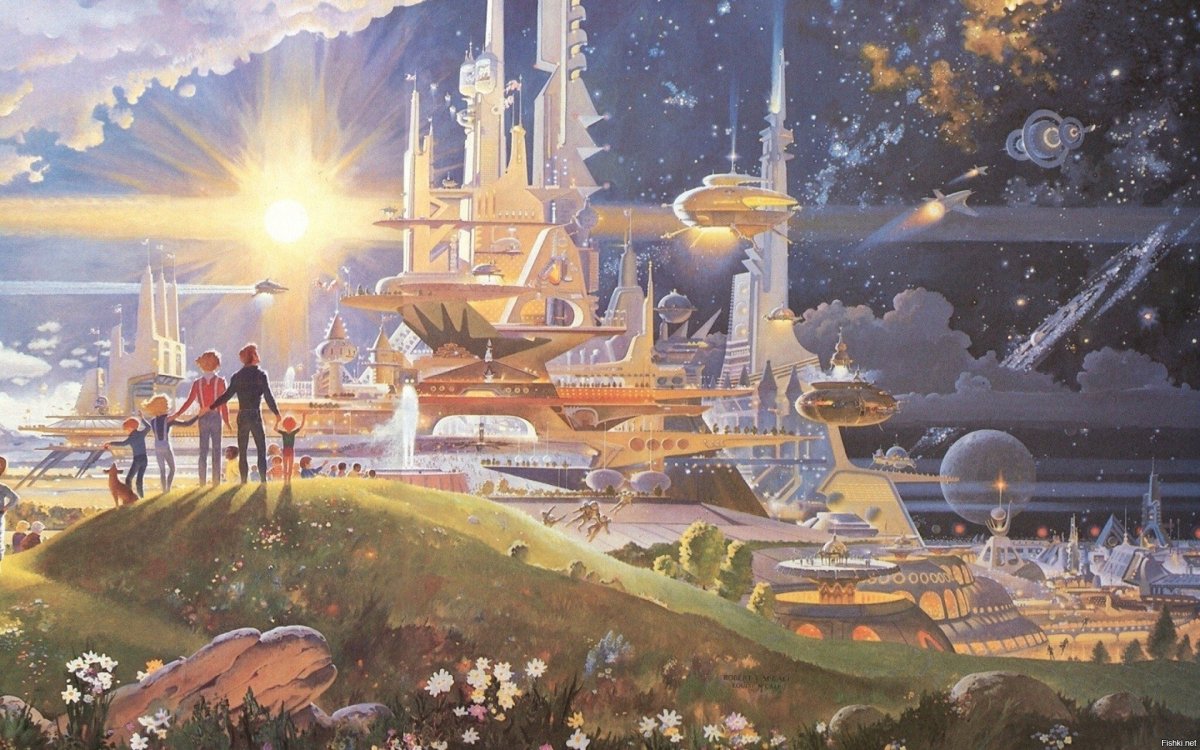 Ретрофутуризм СССР будущее космос