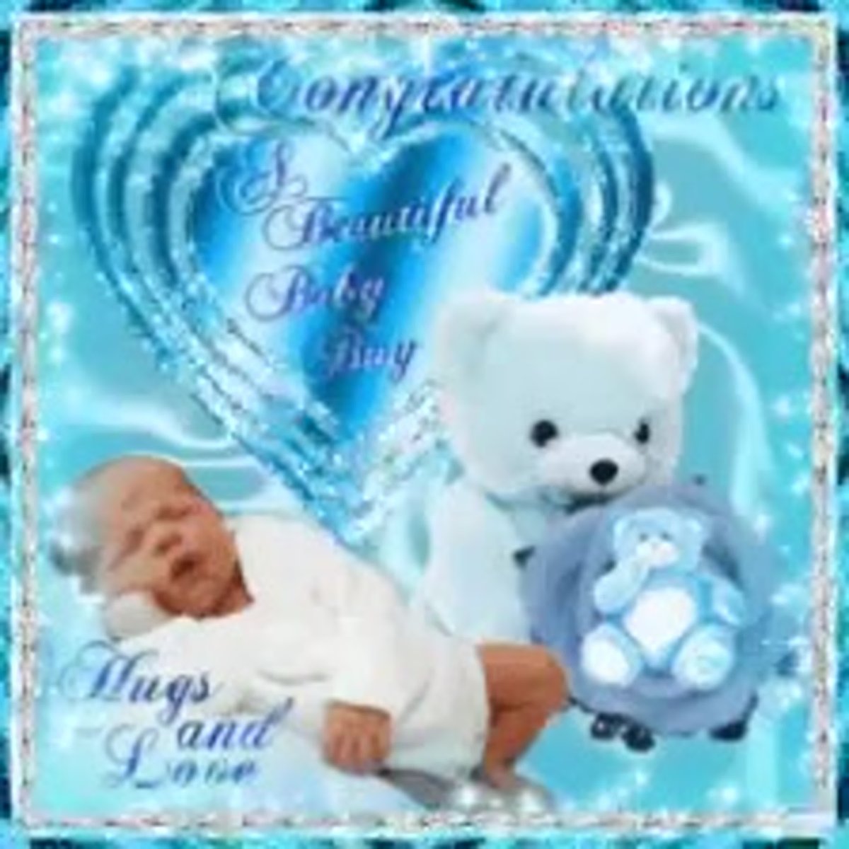 Поздравление с 1 месяцем мальчику