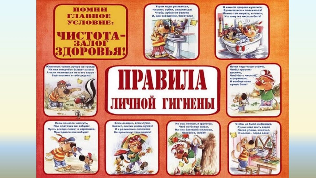 Гигиена рук для детей