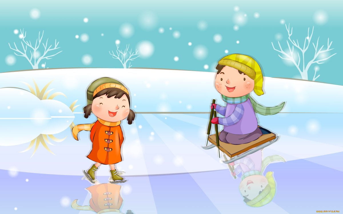 Дети на льду