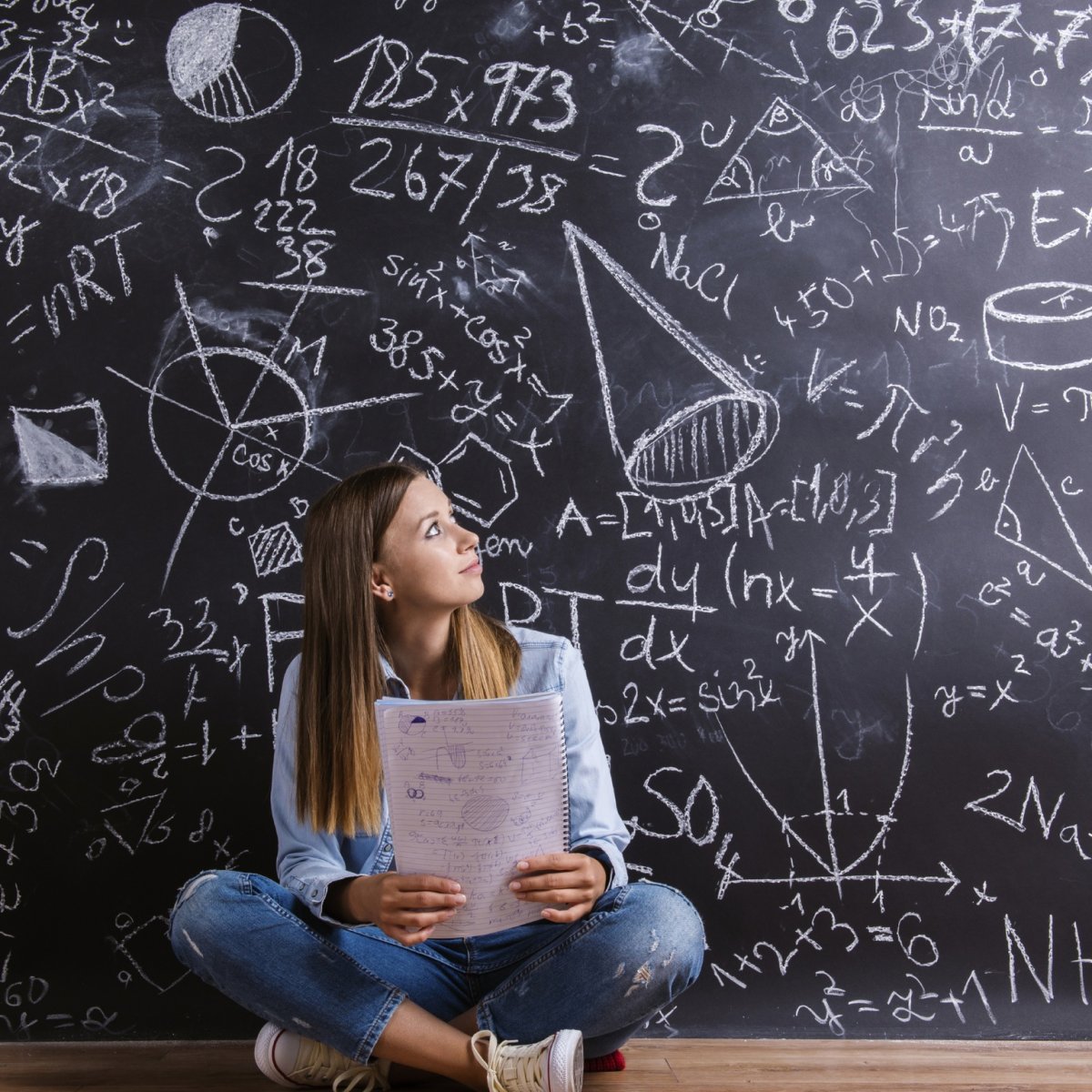 Ребенок любит математику