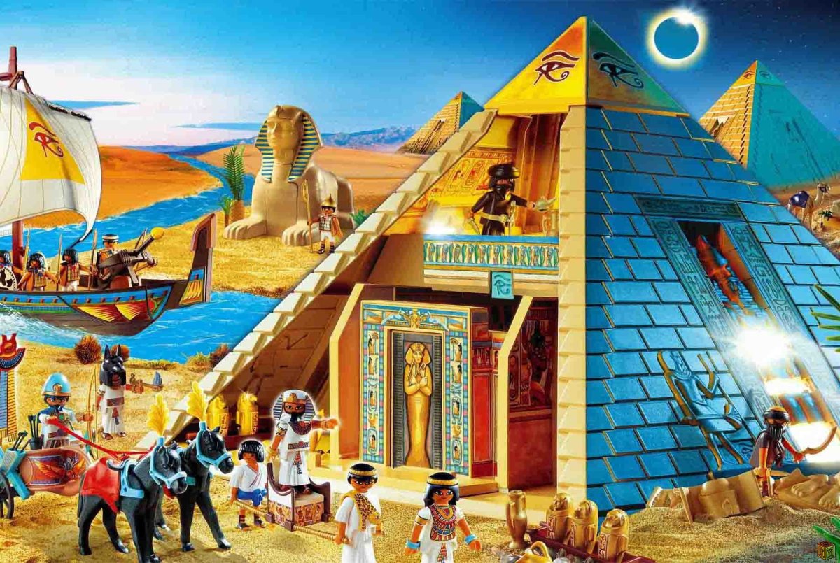 Playmobil Египетская пирамида