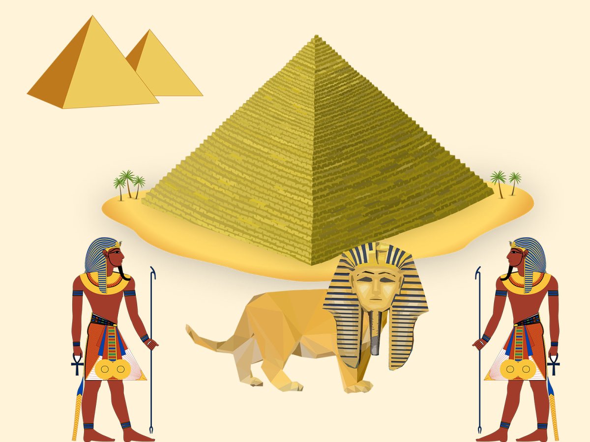 Египетские пирамиды для детей