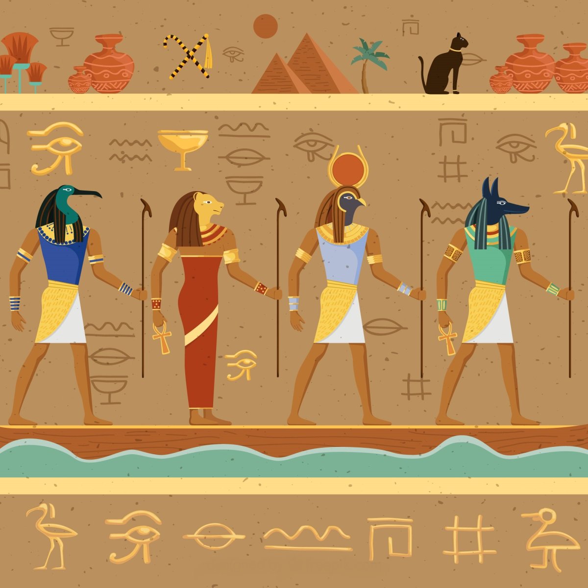 Египет Векторная Графика