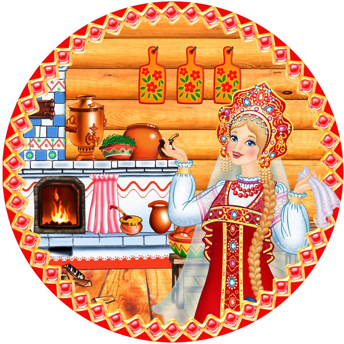 Русский быт для дошкольников