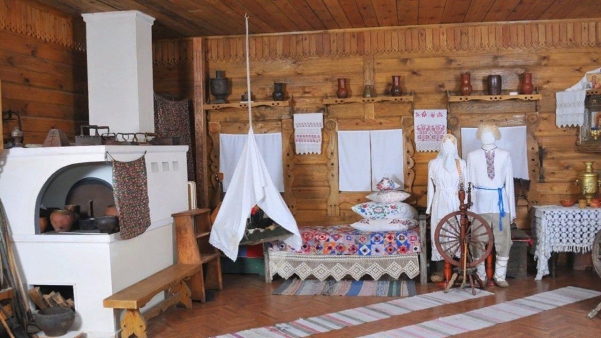 Э. Панов "русская изба"