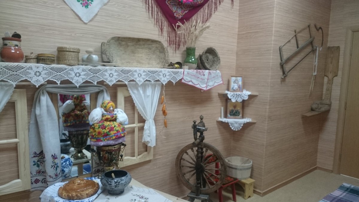 Мини музей русская изба