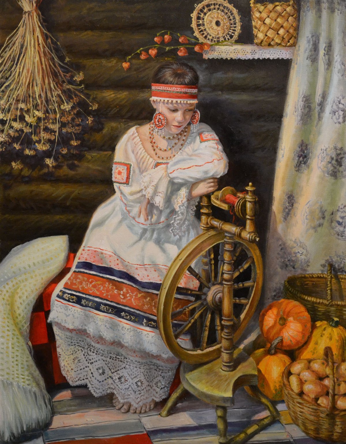 Э. Панов "русская изба"