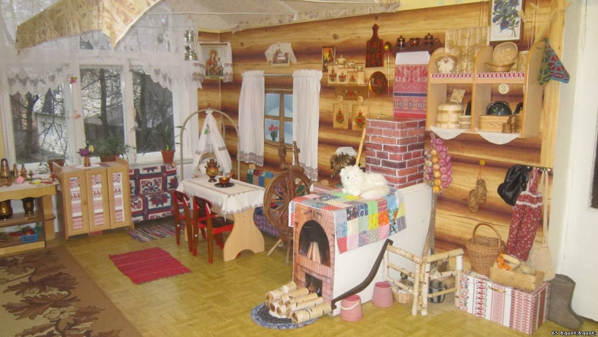 Музей в ДОУ русская изба