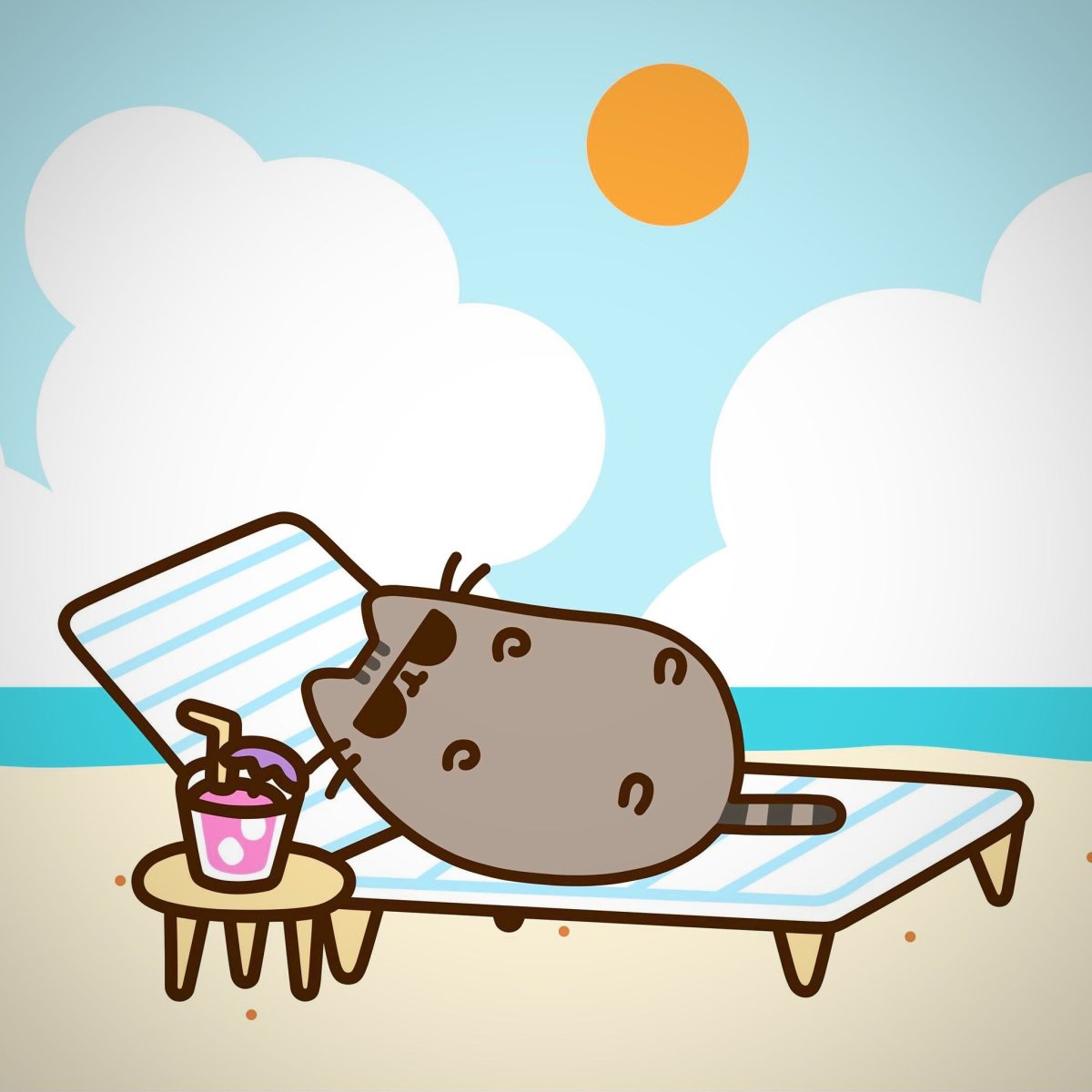 Пушин Кэт отдыхает