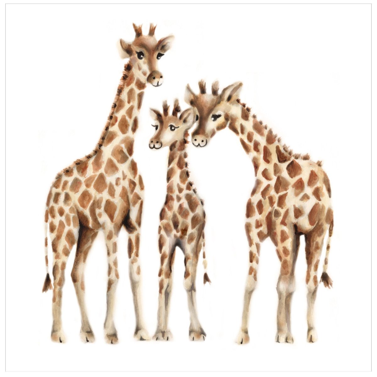 Карточки по английскому Жираф