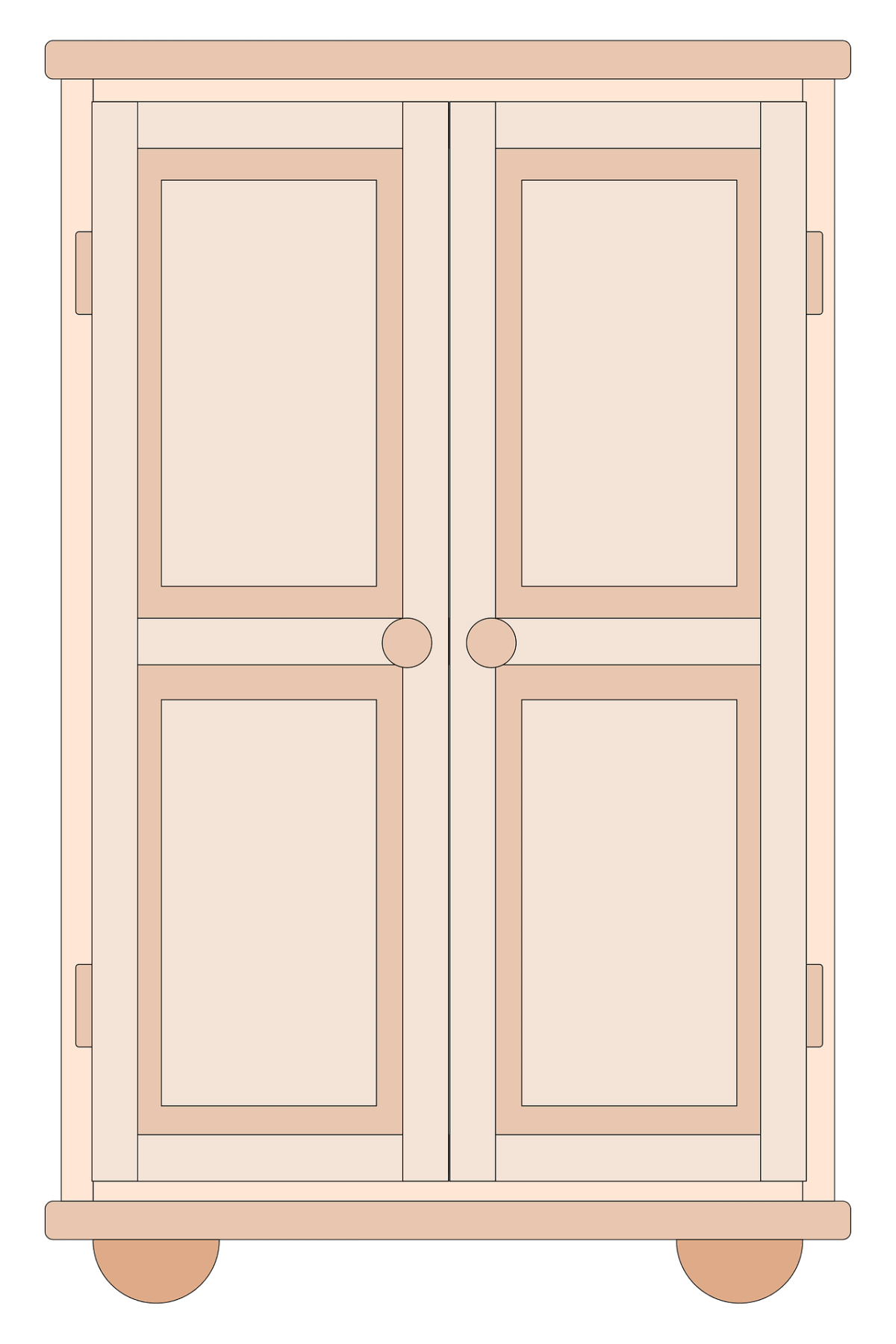 Шкаф раскраска для детей