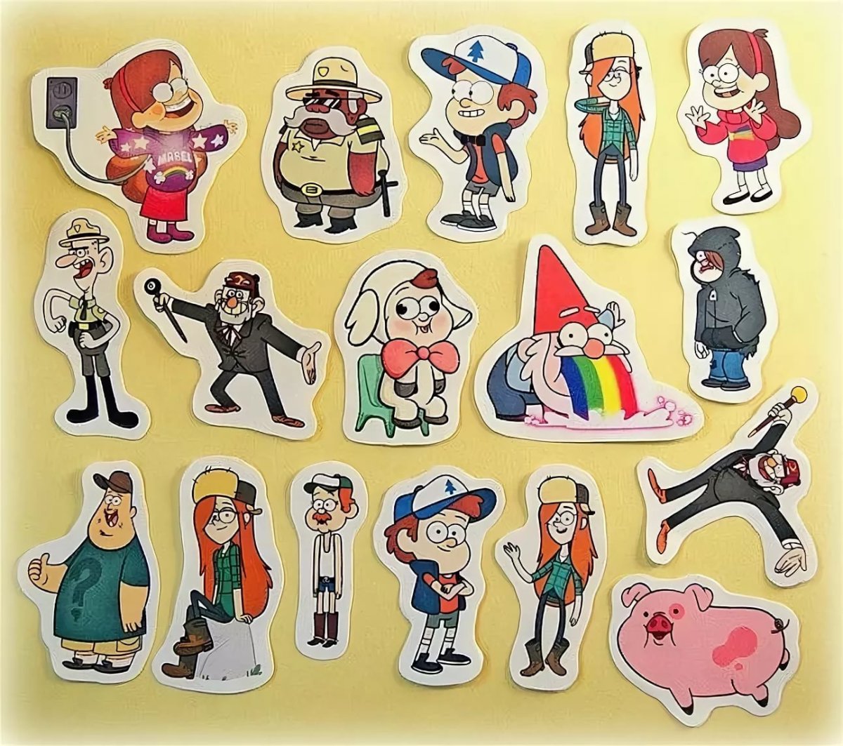 Стикеры Гравити Фолз