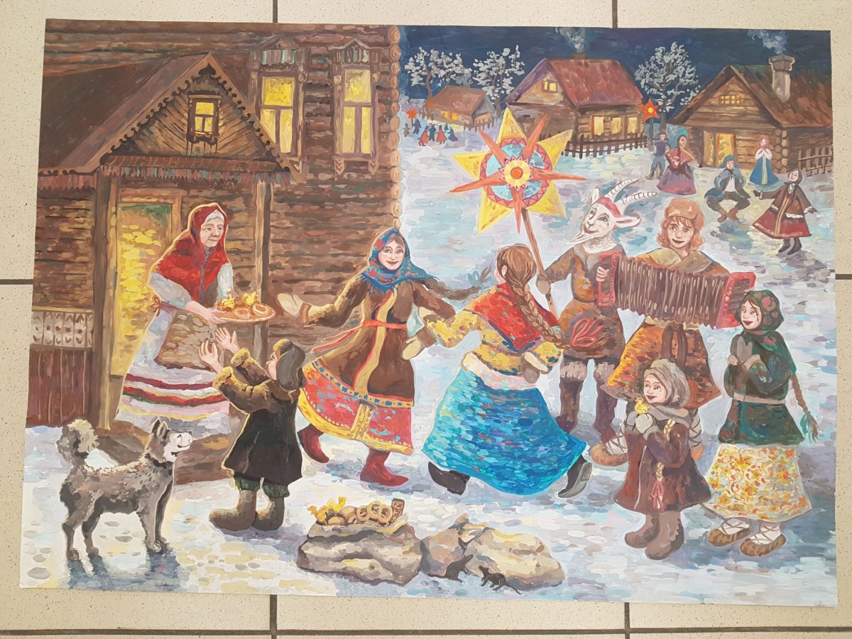 Транковский Алексей Иванович Святки