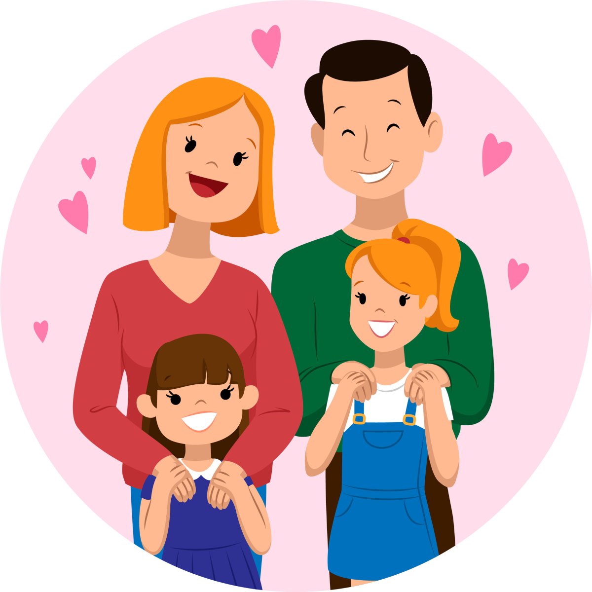 Семья мультяшные