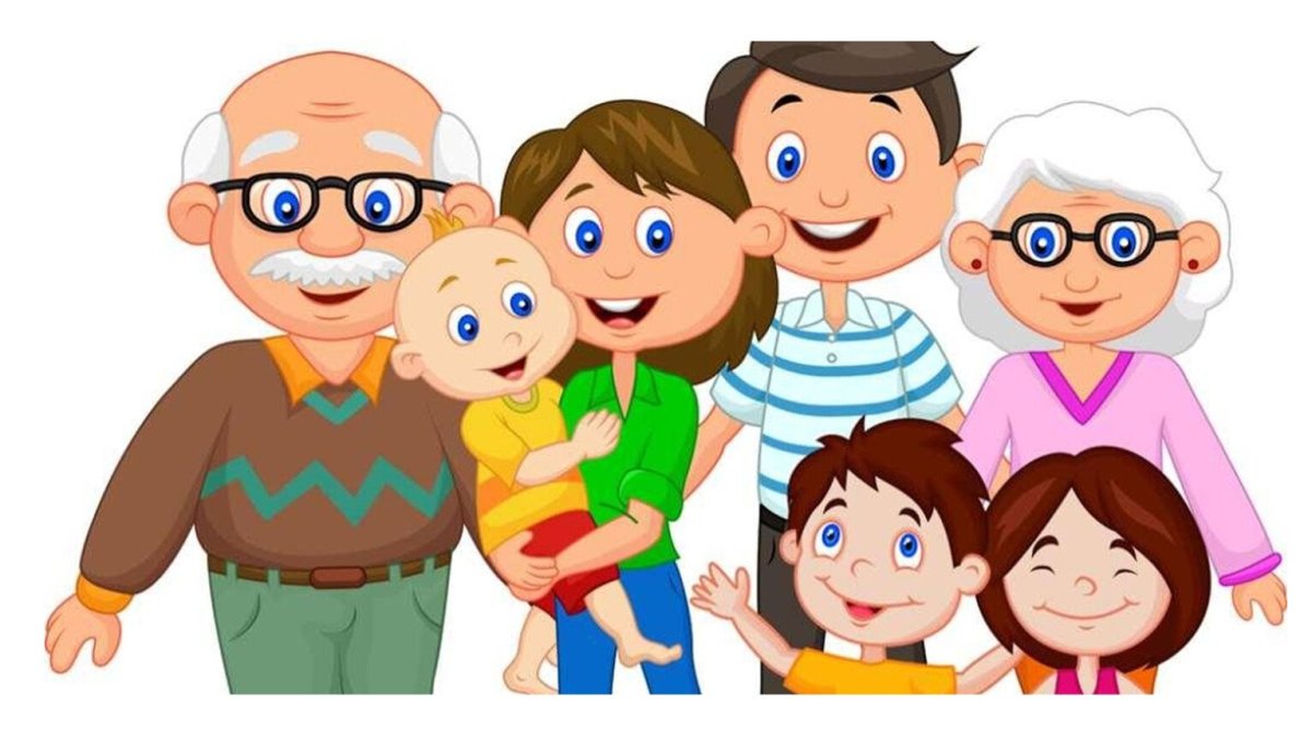 Милые иллюстрации семьи