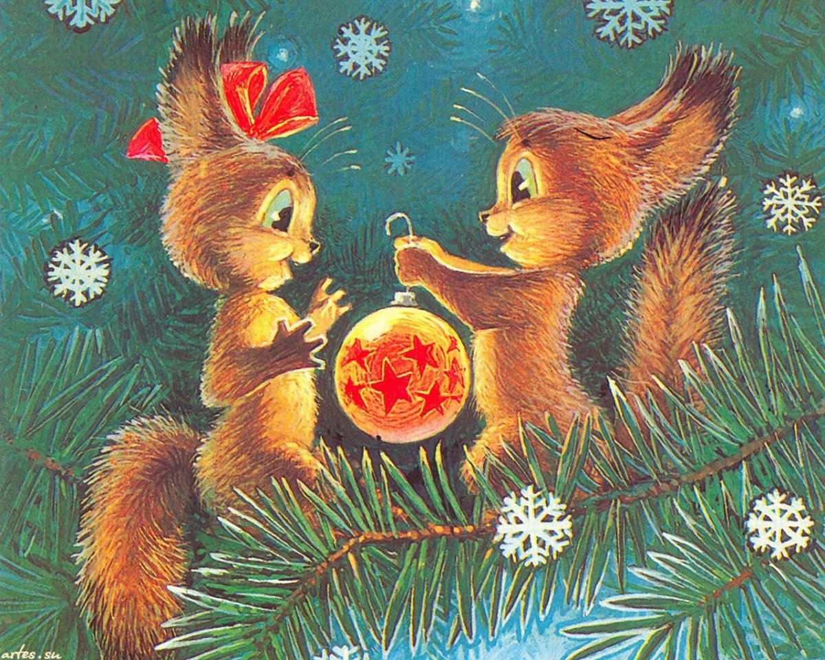 Зарубин с новым годом 1985