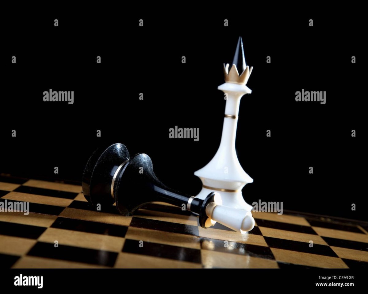 Шах ферзем и королем