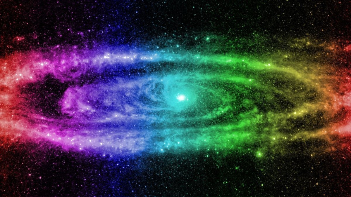 Разноцветный космос