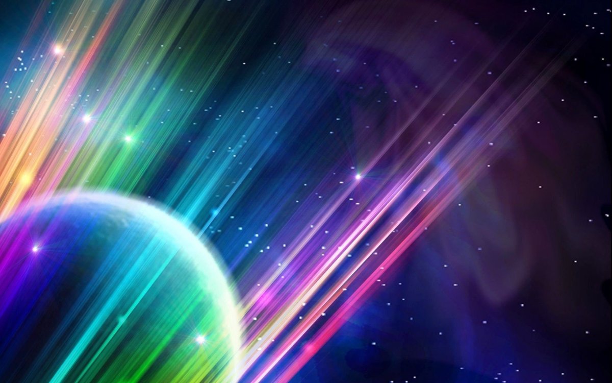 Разноцветный космос