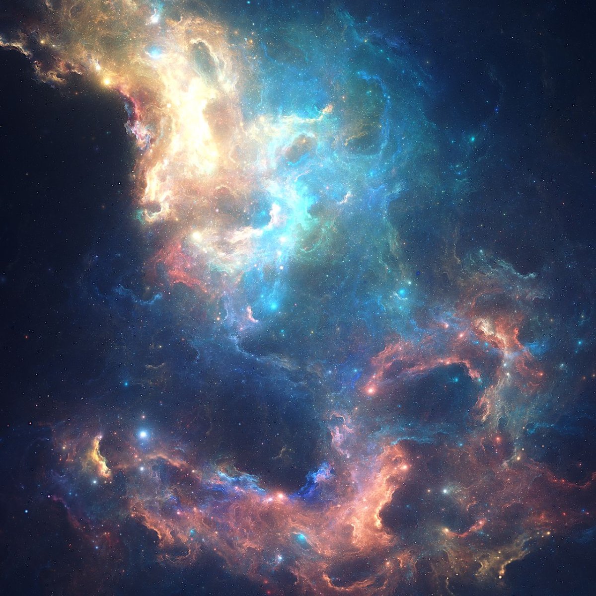 Галактика Небула 4к