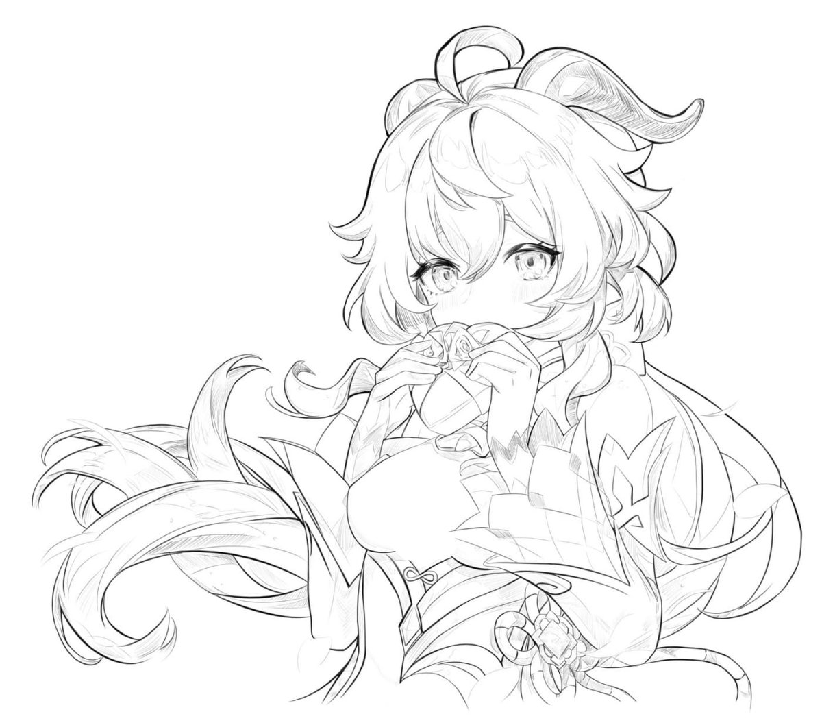 Гань Юи Геншин Импакт Чиби