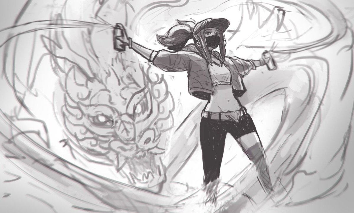 Акали скетч