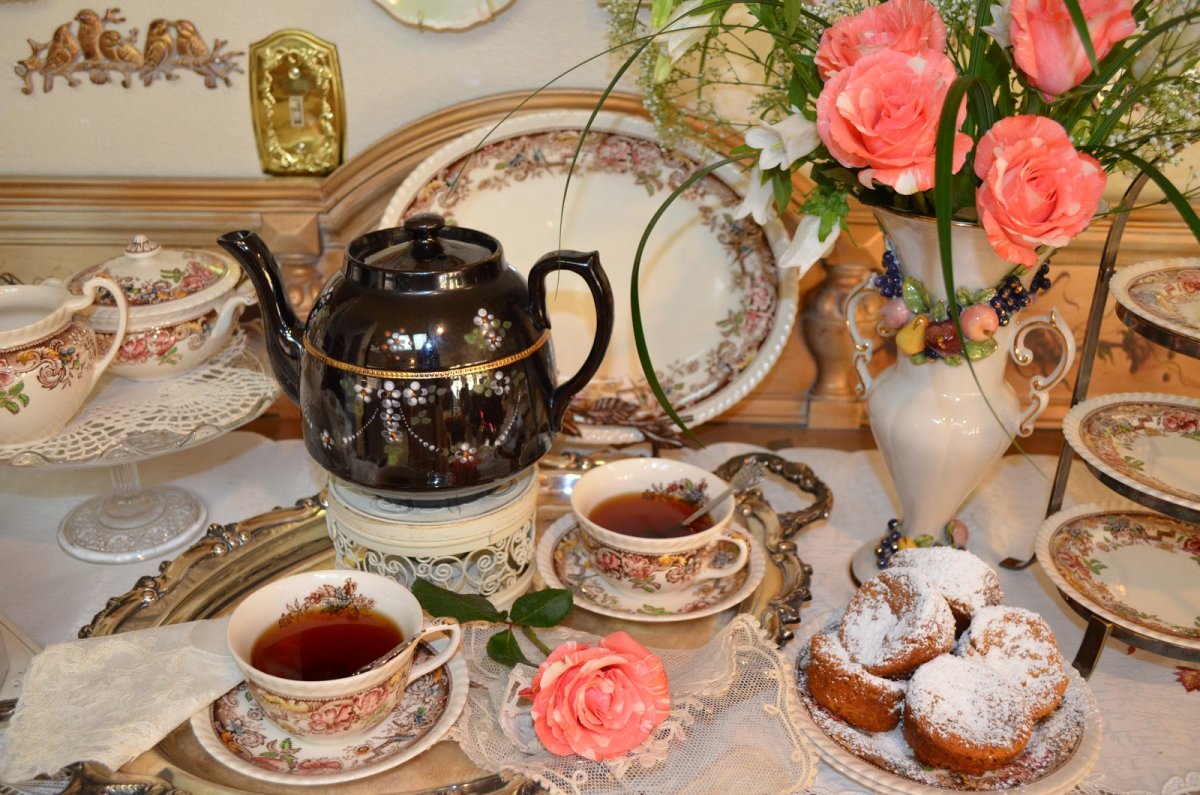 Чаепитие красиво