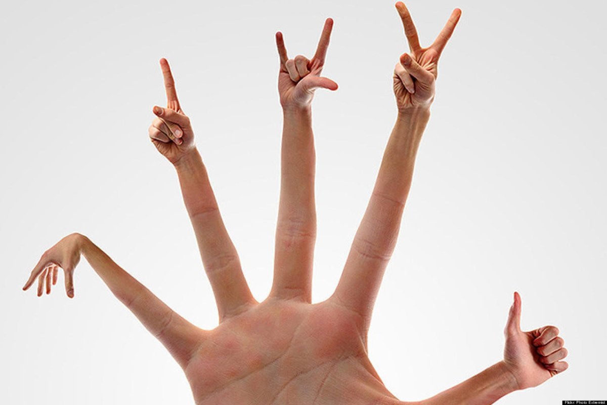 Смайл пока рука