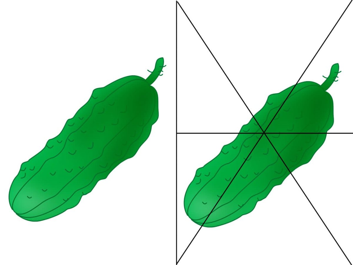 Разрезные овощи