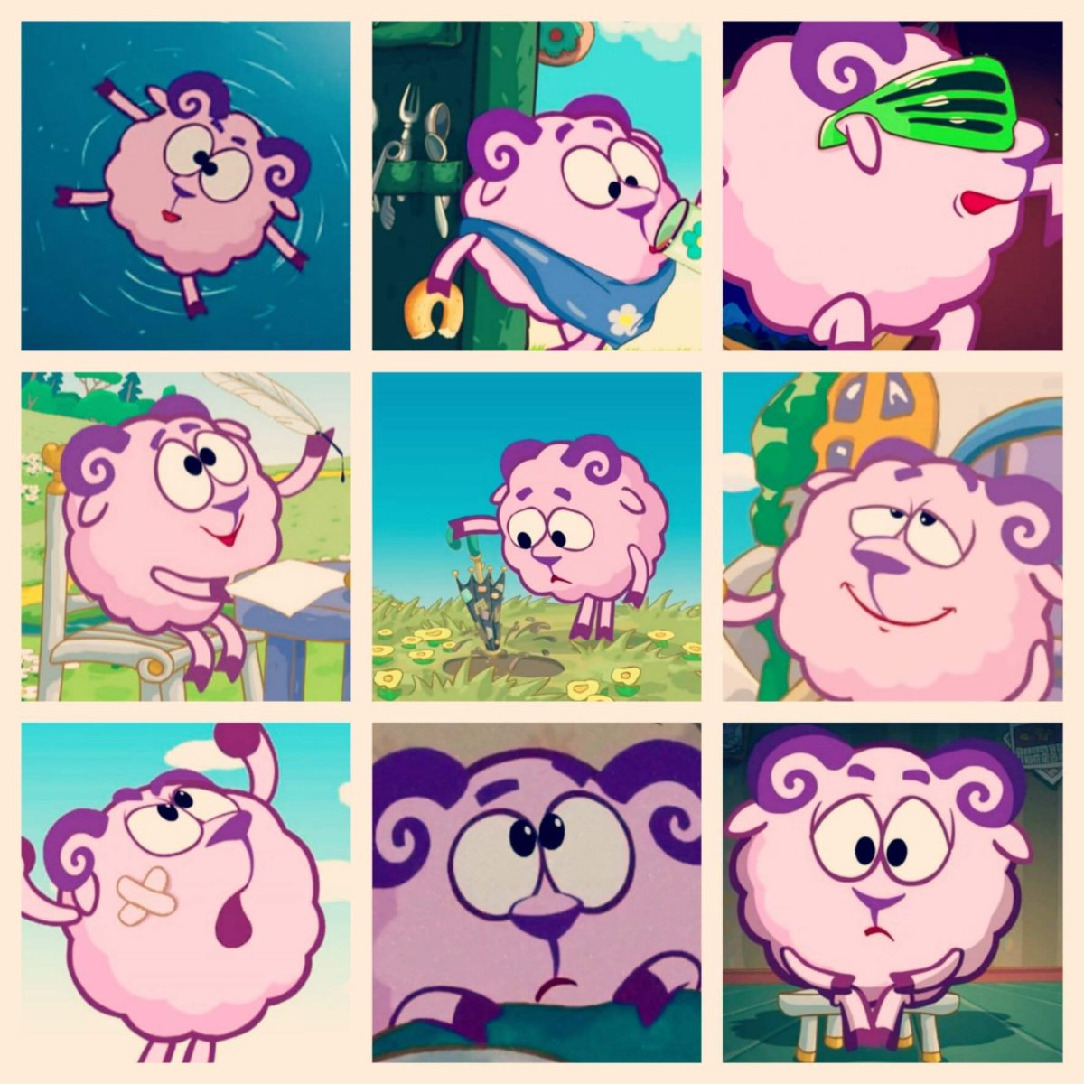 Бараш в детстве Смешарики