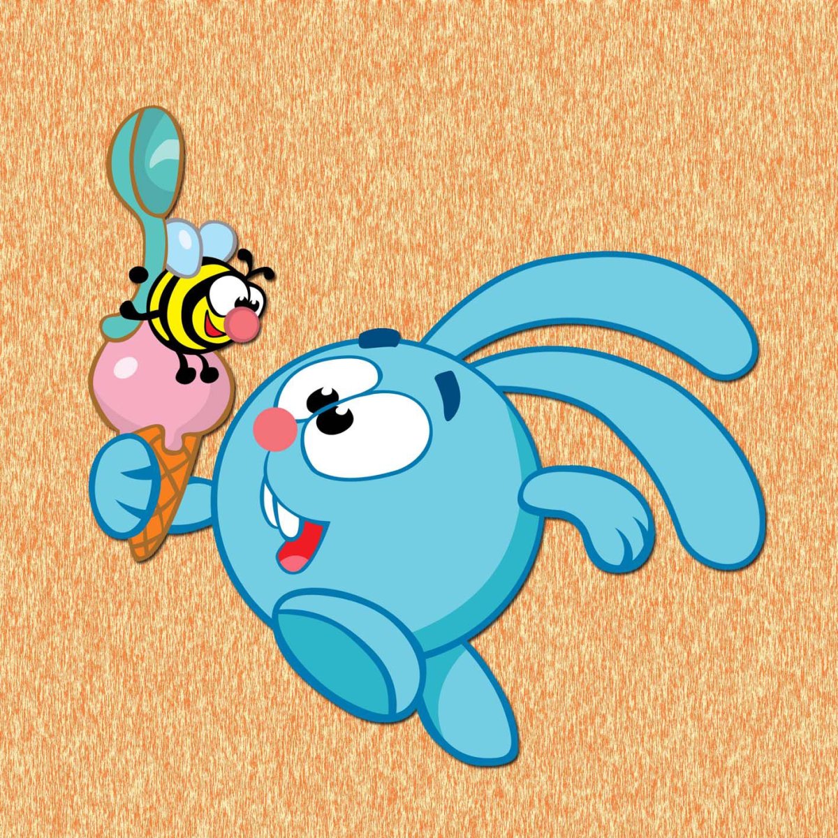 Герои мультфильма Смешарики Крош