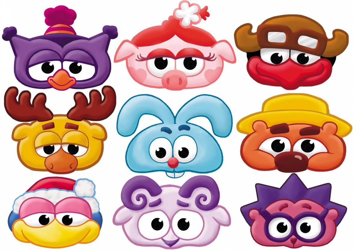 Смешарики пин Копатыч Нюша