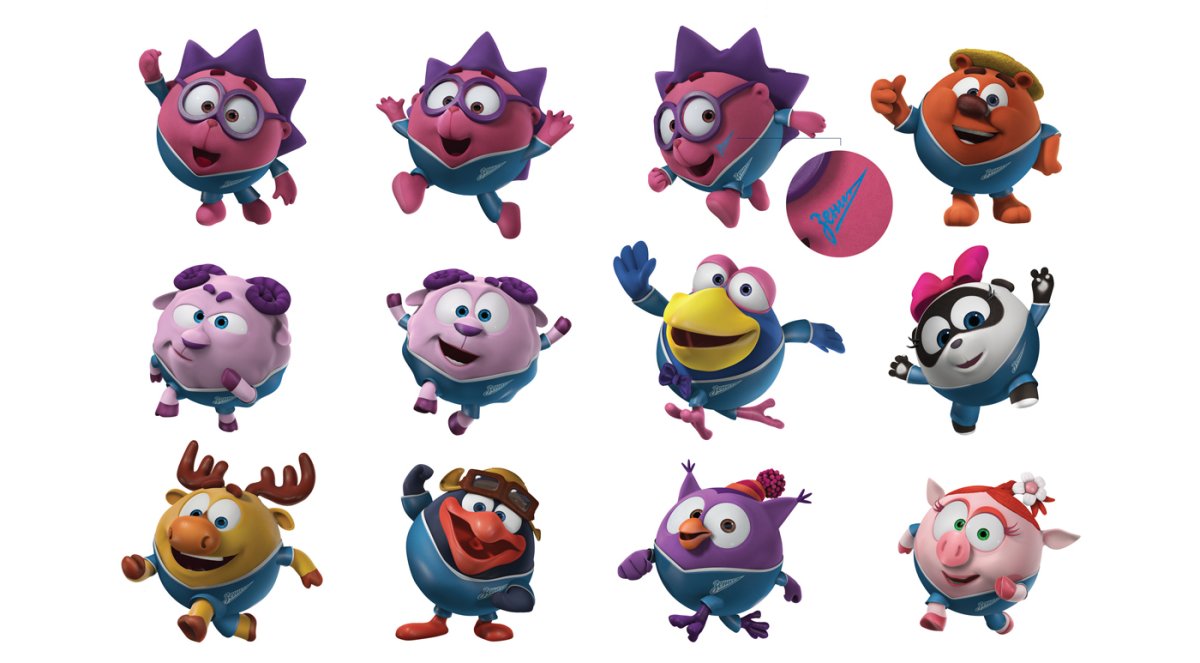 Смешарики Бараш 3д