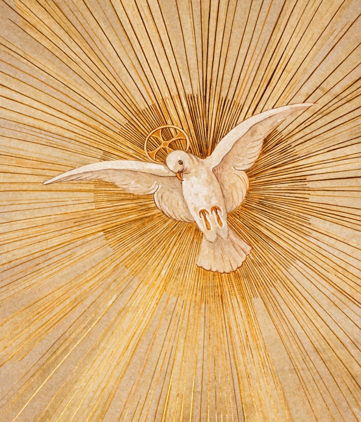 Сошествие Святого духа икона голубь