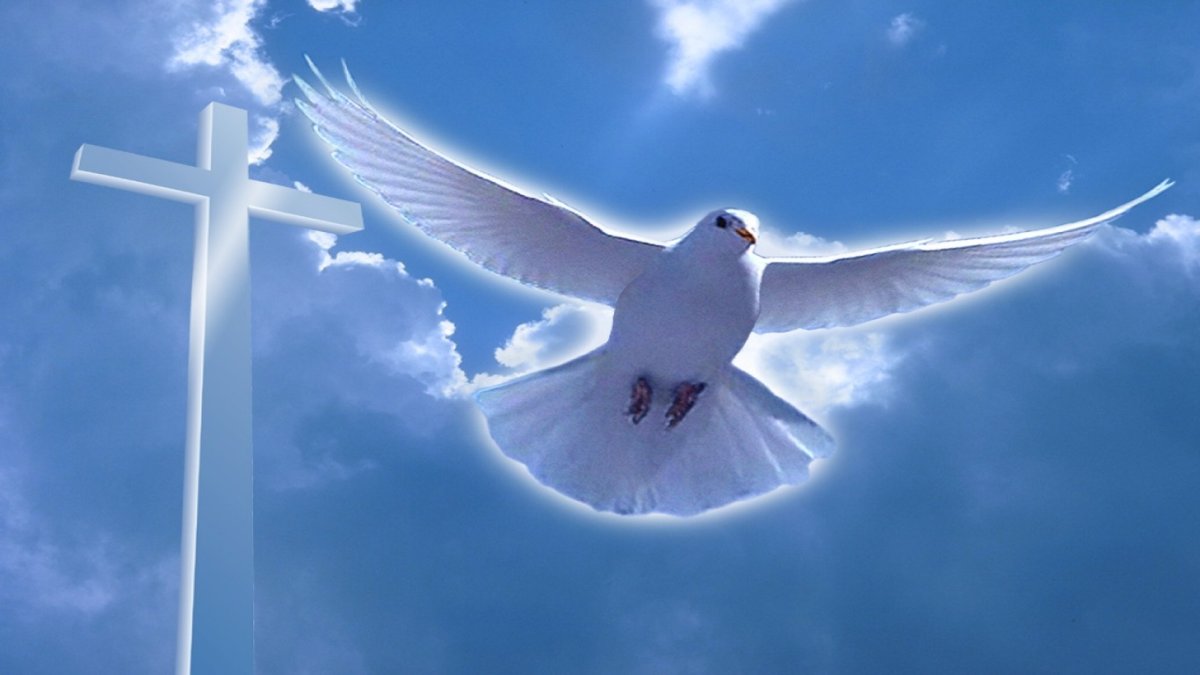 Христос и голубь