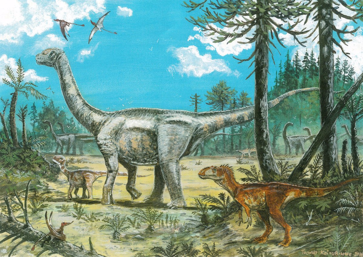 Древние динозавры