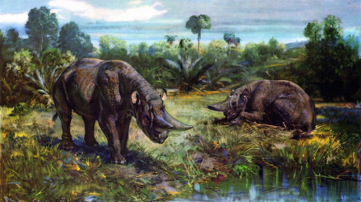 Зденек Буриан динозавры