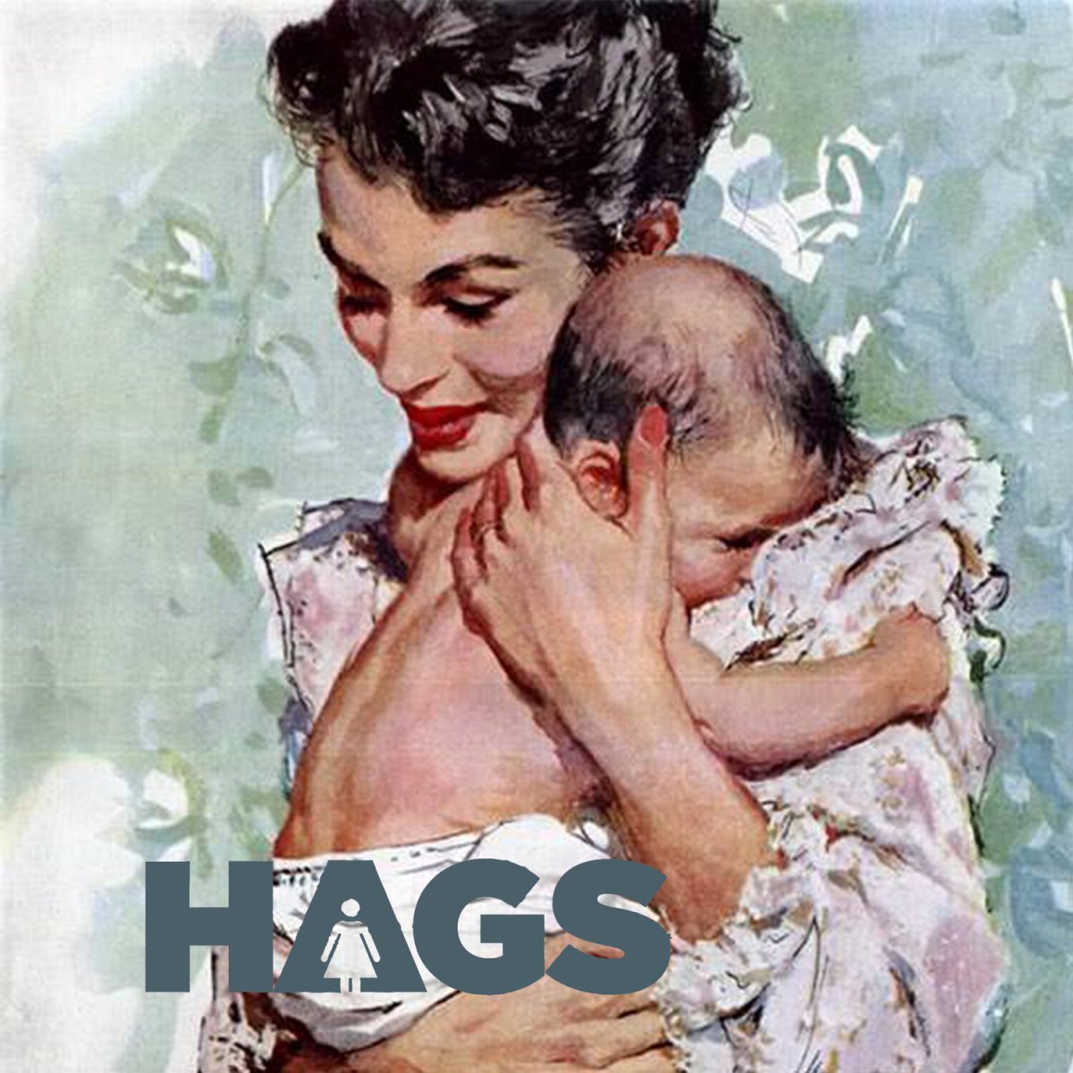 Мать и дитя ретро